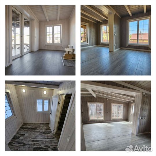 Модульная баня 30м2 в стиле Альпийское шале