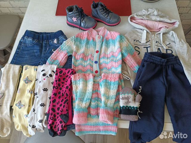 Вещи на девочку пакетом