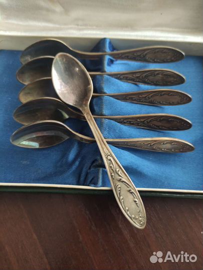 Ложки кофейные, мельхиоровые