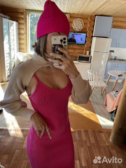 Рукава лапша one size,шапка