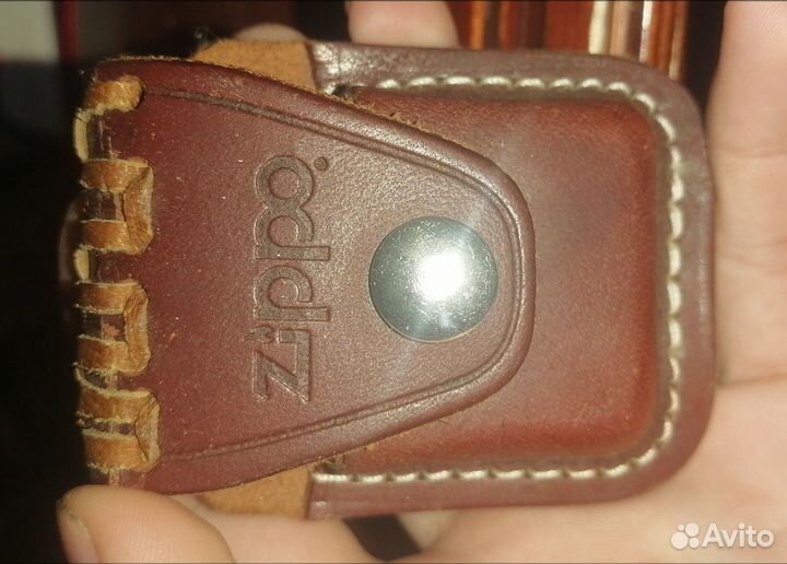 Чехол для зажигалки zippo ориг кожанный
