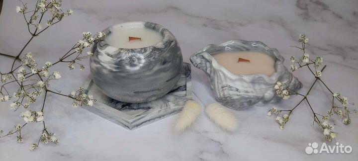 Контейнерные свечи ручной работы