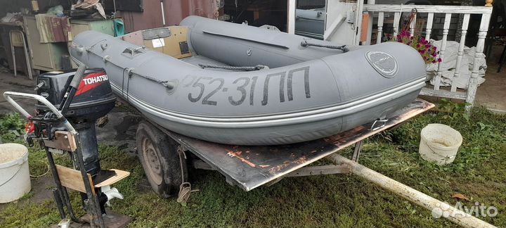 Лодка пвх бу cayman 330