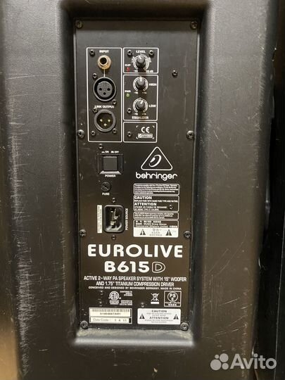 Акустическая система behringer B615D