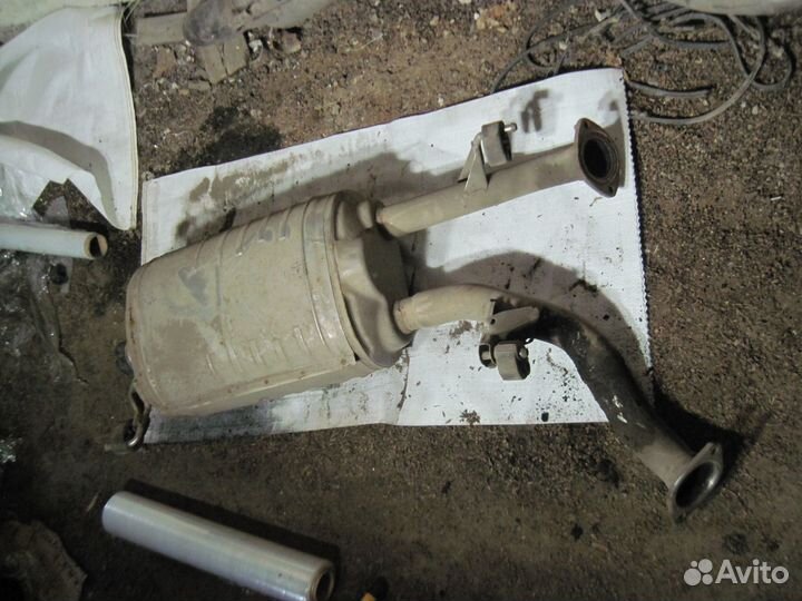 Глушитель Toyota Land Cruiser 200 1VD-FTV 2008