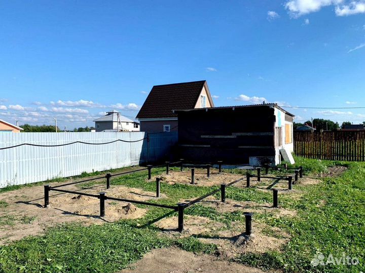 Винтовые сваи под ключ