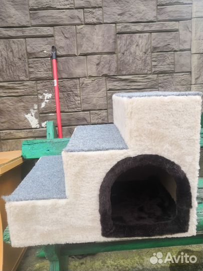 Лесенка домик для животных