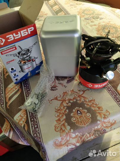 Примус туристический бензиновый Зубр 68200