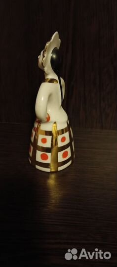 Статуэтка Барыня, Дулево, фарфор