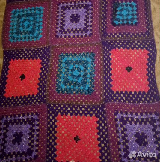 Пледы вязанные