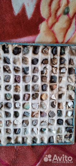 Коллекция ценных минералов для геологов