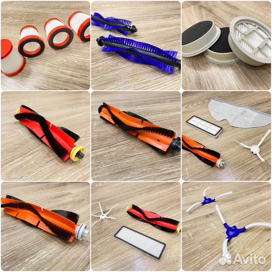 Запчасти для роботов пылесосов Xiaomi