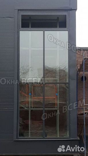 Остекление окон и балконов пвх