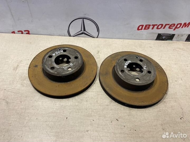 Диск тормозной передний Mercedes C180 C204 271.820