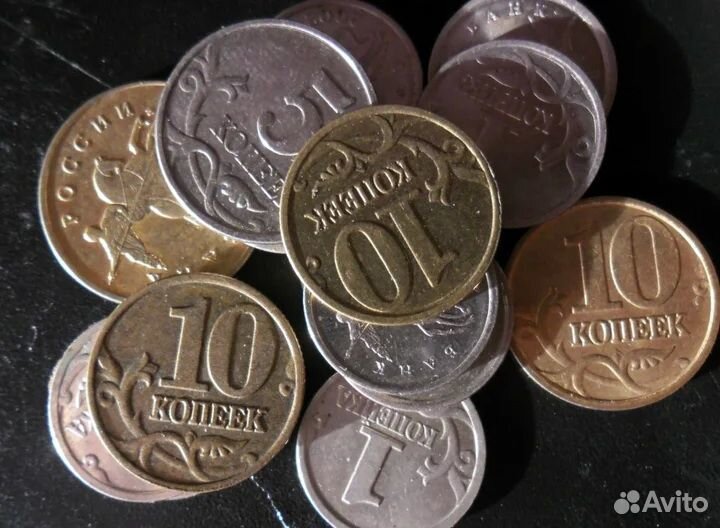 Монеты России, погодовка,ходячка