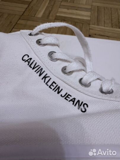 Кеды женские Calvin Klein Jeans высокие 37р