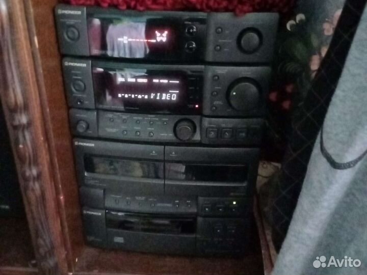 Музыкальный центр-пионер