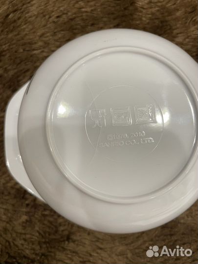 Пластиковая тарелочка Hello Kitty