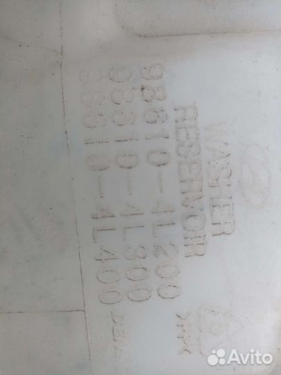 Hyundai Solaris бачок омывателя