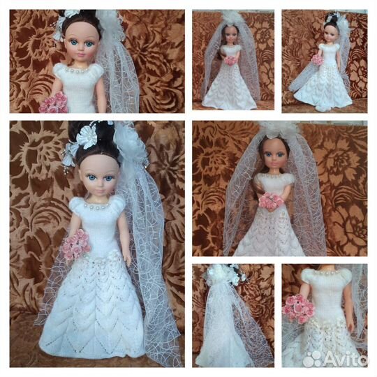 Новая кукла - невеста с приданным, озвученная, 42с