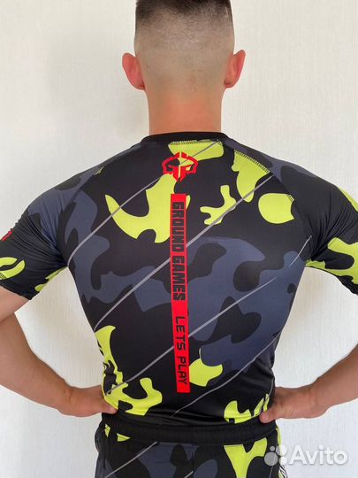 Комплект рашгард + шорты Ground Games