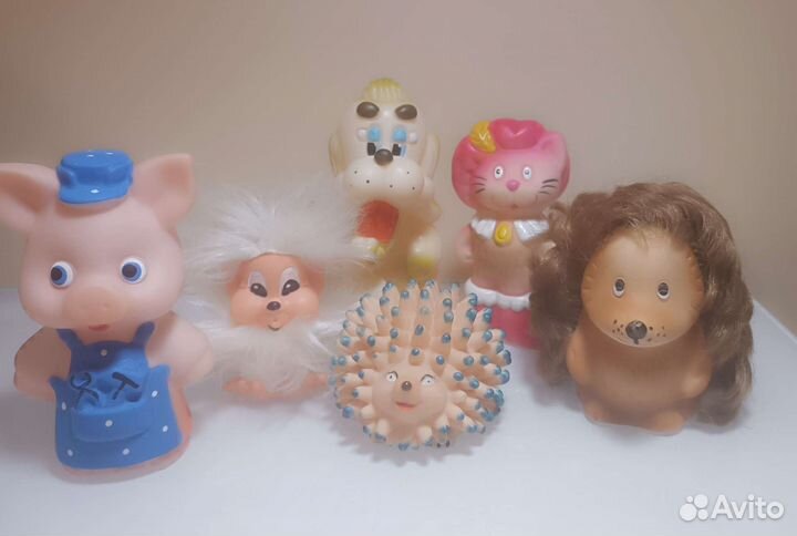 Резиновые игрушки СССР