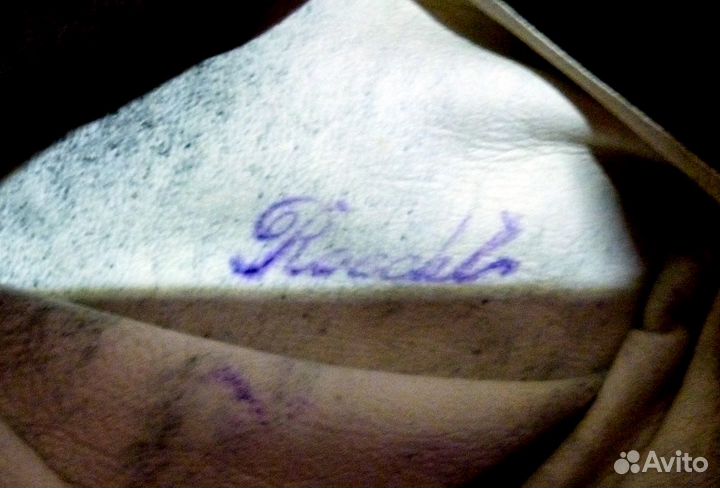 Перчатки женские кожаные