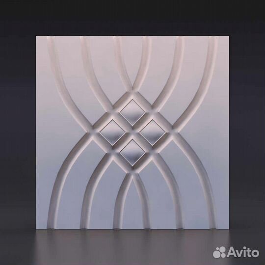 Гипсовая 3D панель 