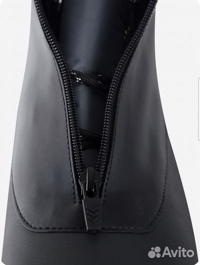 Комплект лыжные ботинки, лыжи и лыжные палки