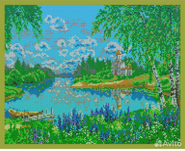 Набор для вышивания чешским бисером 