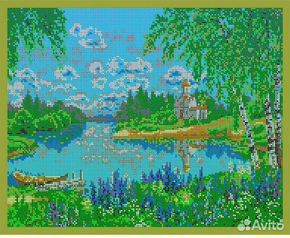 Набор для вышивания чешским бисером 