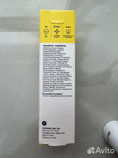 Dr Jart + Ceramidin Eye Cream крем для век 20 мл