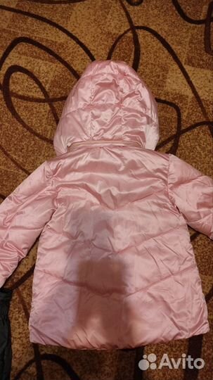 Зимний костюм для девочки 98