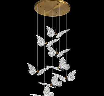 Подвесная люстра Natali Kovaltseva Butterflies LED