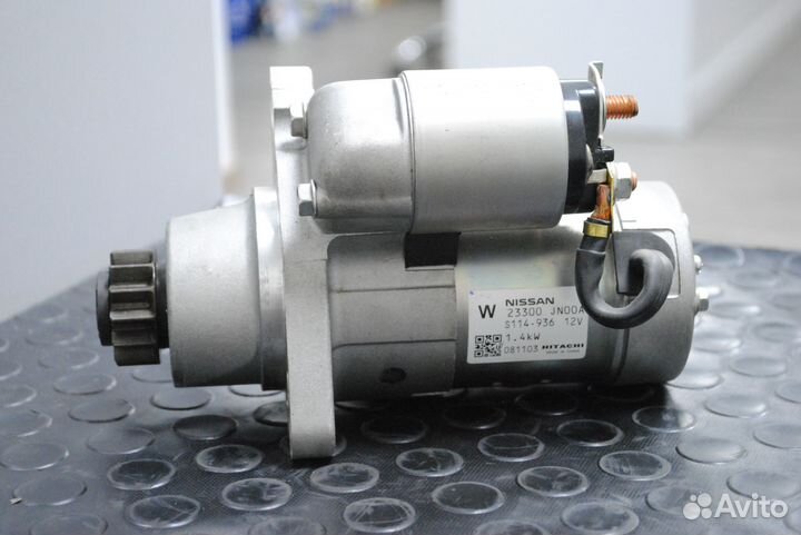 Стартер Nissan Teana (J32) 2.5 V6 новый Hitachi