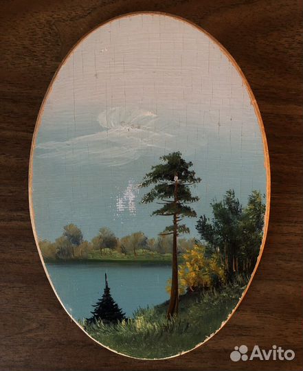 Картина. Масло. Дерево. 1958г