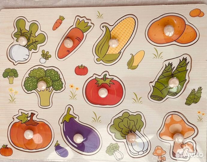 Развивающие деревянные игрушки