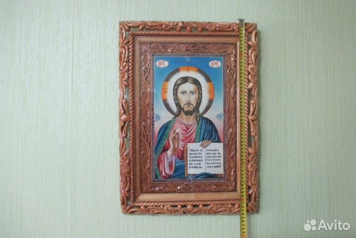 Икона господа вседержителя Масло Иисус 39*54 см