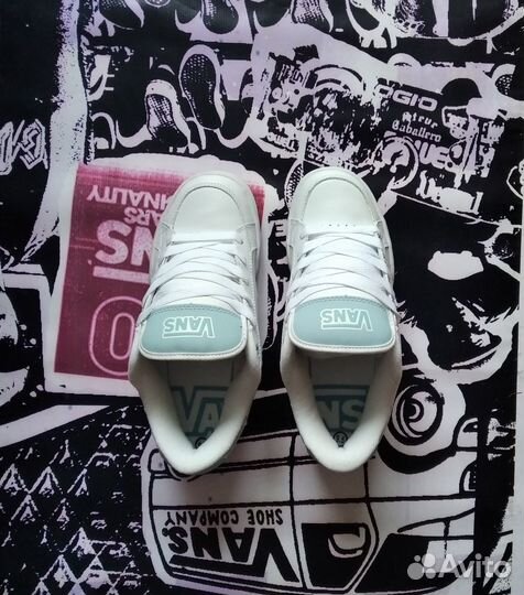 Vans Lynzie (Vans) White Blue 2008