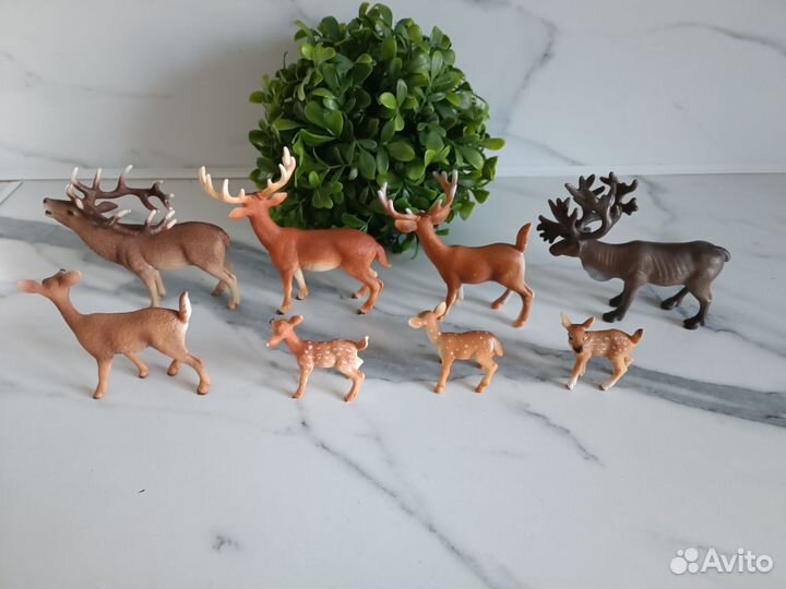 Фигурки Schleich олени
