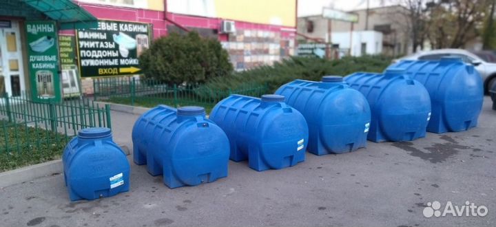Емкость для воды горизонтальная 5000 кас