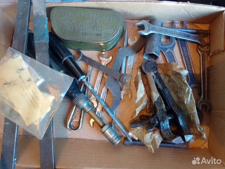 К мотоциклу М-72 Рем. комплект камер РСФСР