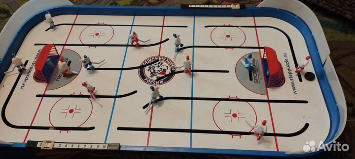 Хоккей настольный детский с объемными игроками