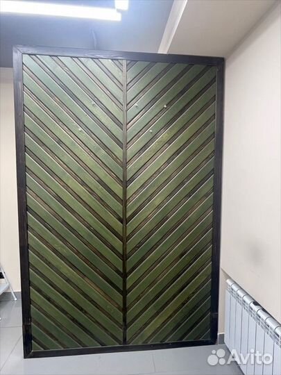 Стойка ресепшн и стена лофт