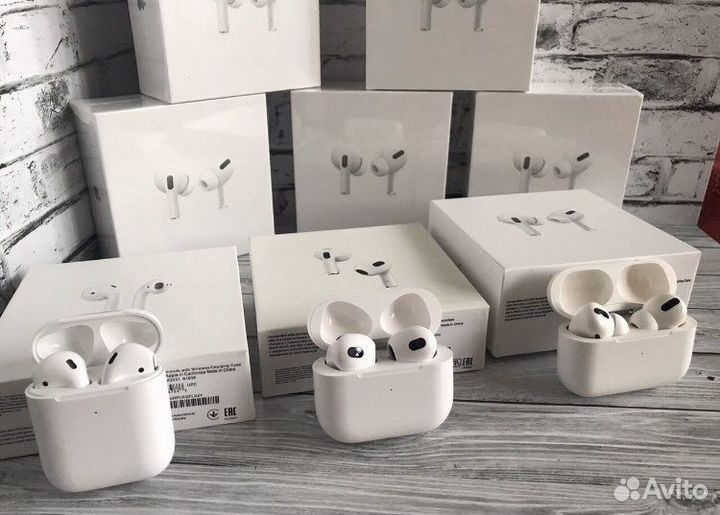 AirPods 2/3/Pro + чехол