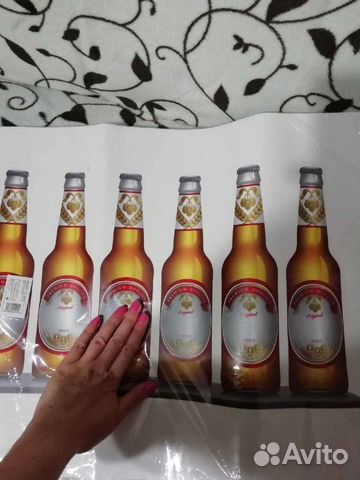 Наклейки интерьерные пиво декоративные