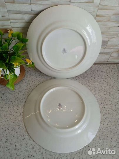 Винтаж. Фарфоровые тарелки Чехословакия