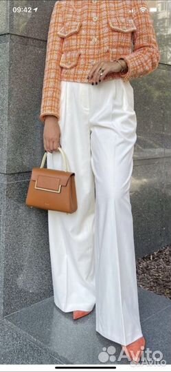 Белые брюки love republuc 40