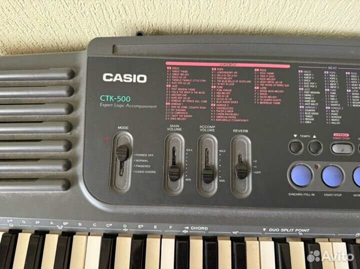 Синтезатор Casio CTK-500