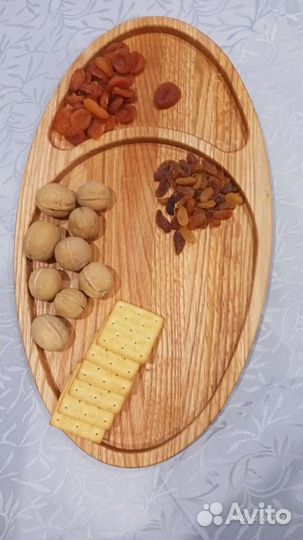 Менажница из бука, ручная работа